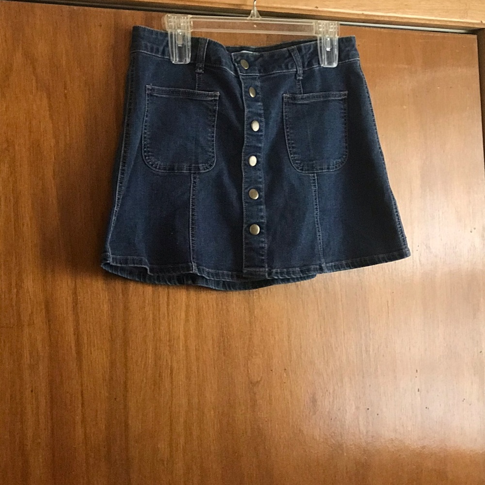 Mini Denim Skirt